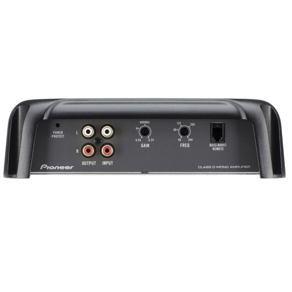 Pioneer GM-DX871 is a Class D amplifier 1600W max power